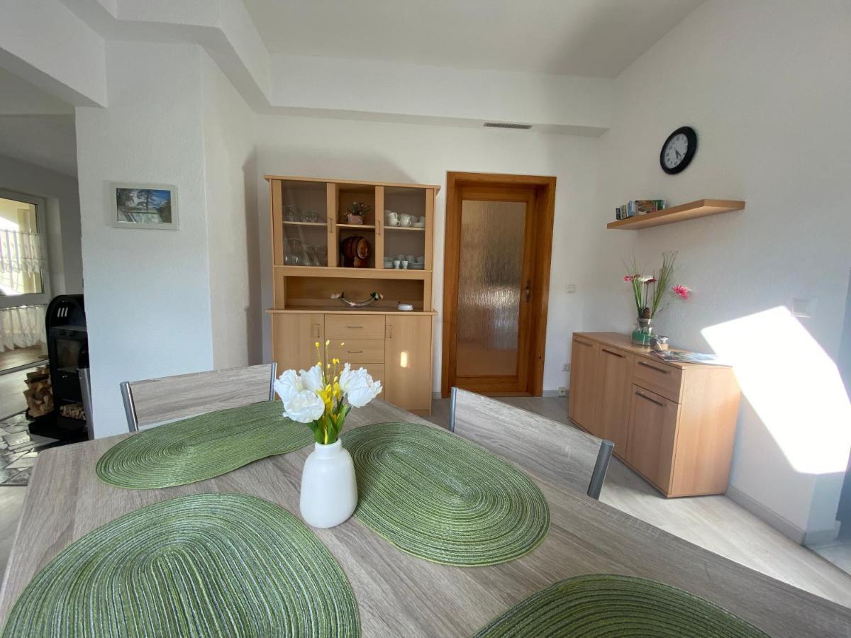 Waldblickwohnung Mit Schoener Terrasse Und Kamin Sebnitz Ngoại thất bức ảnh