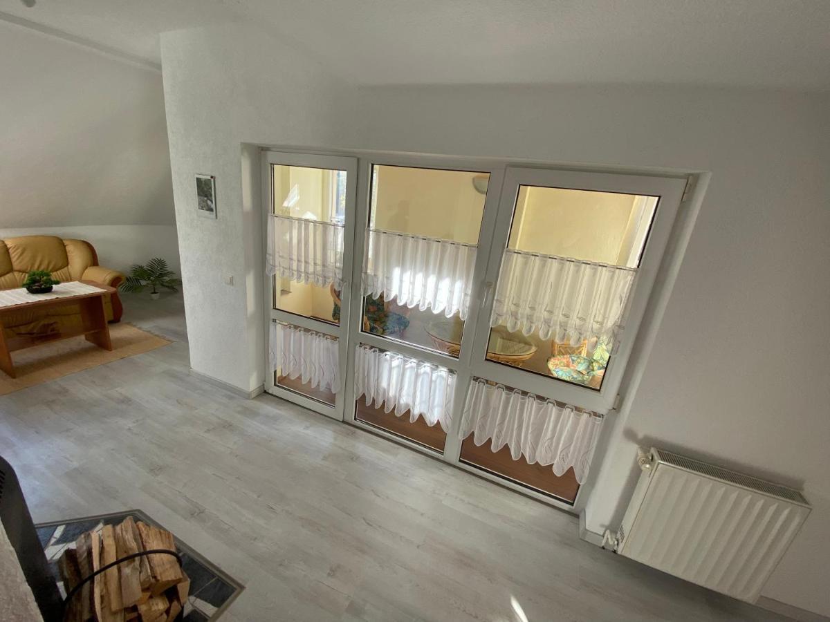 Waldblickwohnung Mit Schoener Terrasse Und Kamin Sebnitz Ngoại thất bức ảnh