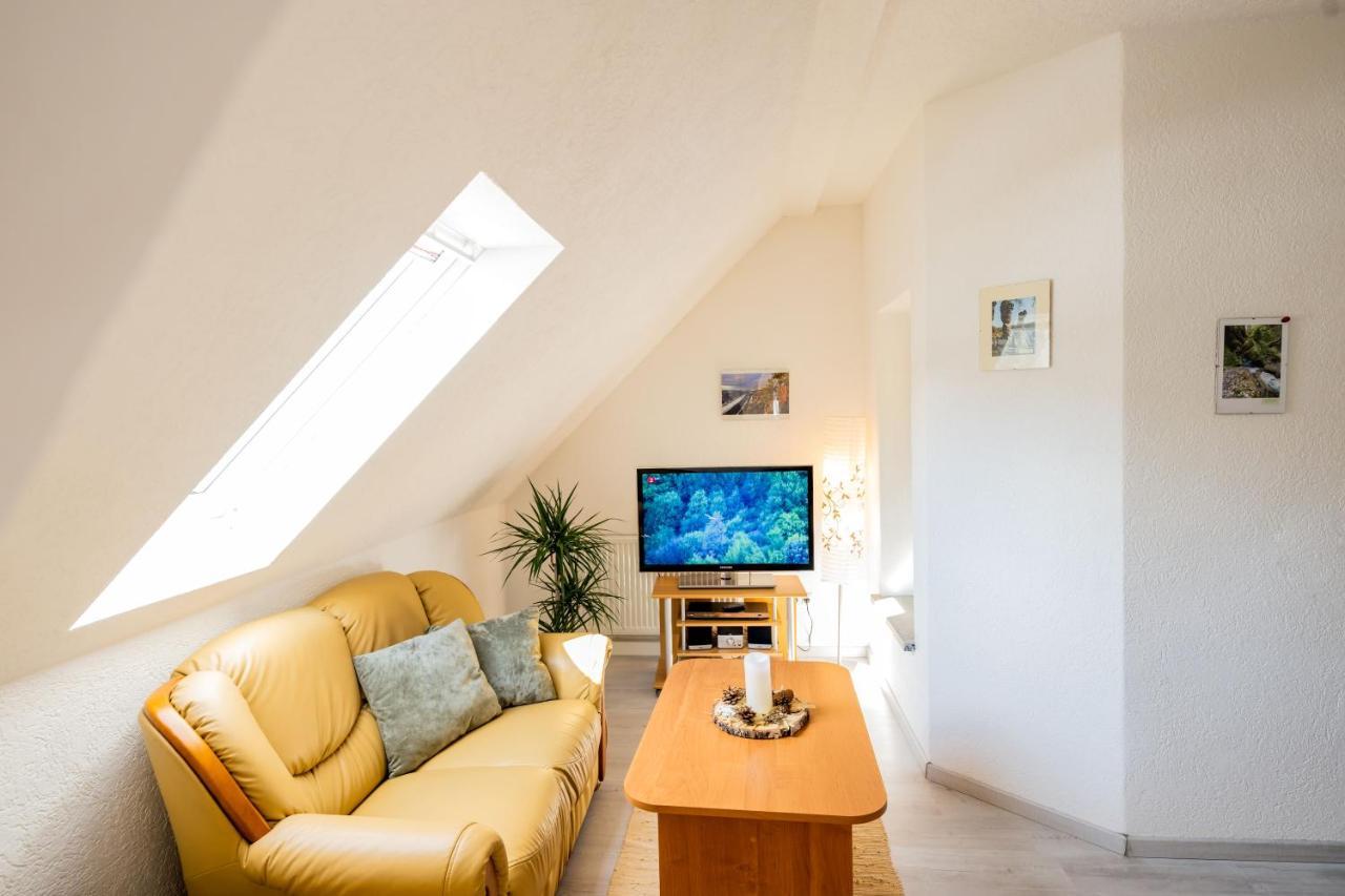 Waldblickwohnung Mit Schoener Terrasse Und Kamin Sebnitz Ngoại thất bức ảnh